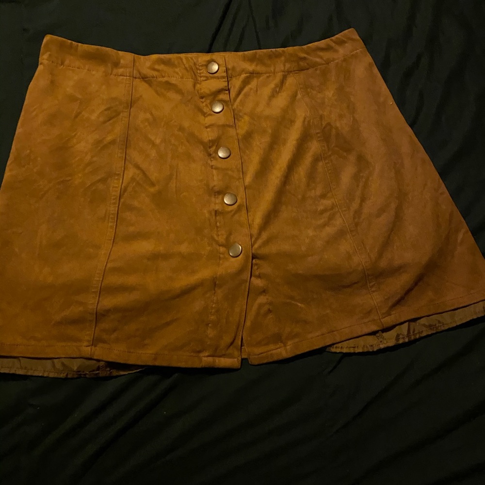 Button up skirt